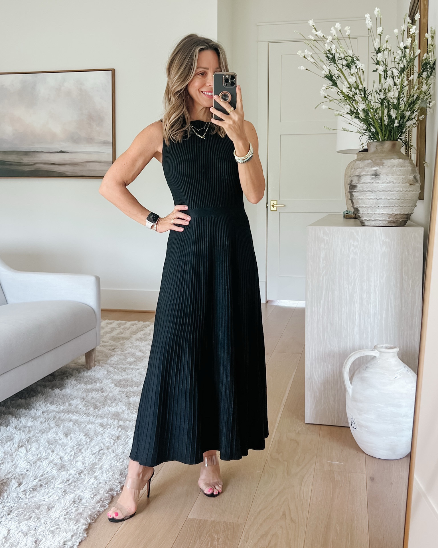 This dress feels so luxe in this thicker ribbed material, feels so good on! 

Dress Fit: I’m wearing a Smalll Skirt

#LTKFindsUnder50 #LTKPetite #LTKStyleTip