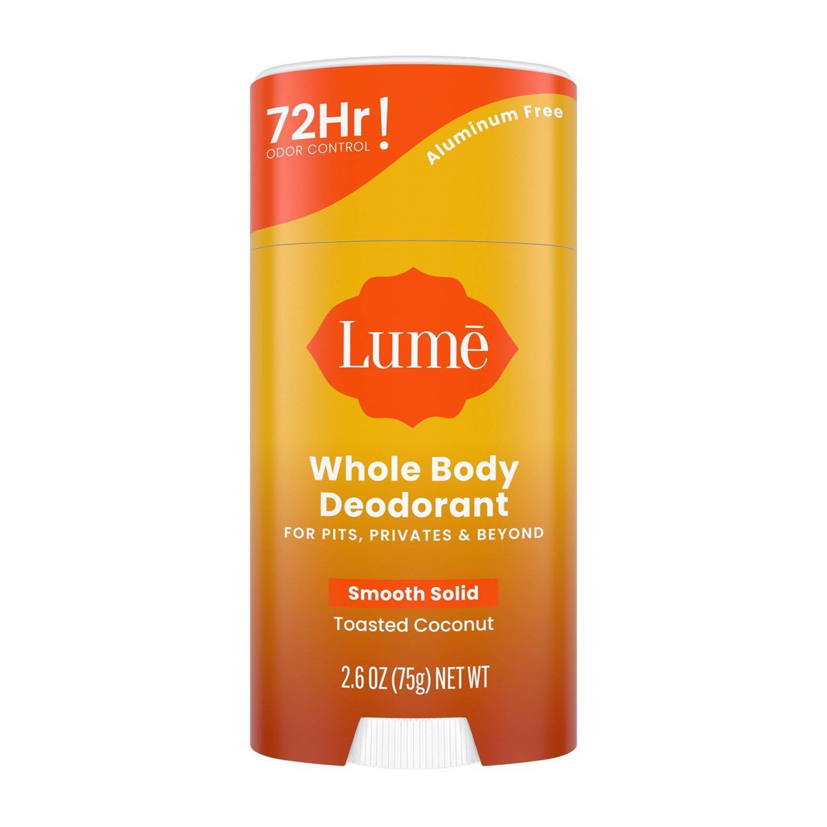 Lume Whole Body Smooth Solid Deodorant Stick - Toasted Coconut Scent - 2.6oz | Target