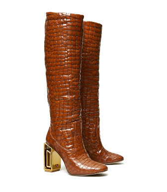 Tory Burch Jessa Metal-Heels Boots | Tory Burch (US)