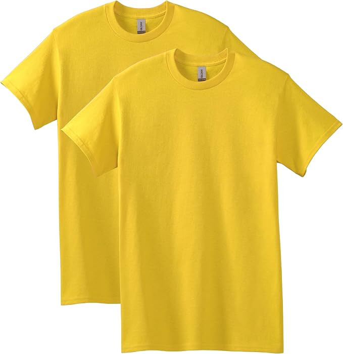 Gildan Unisex-Adult Heavy Cotton T-Shirt, Style G5000, Multipack | Amazon (US)