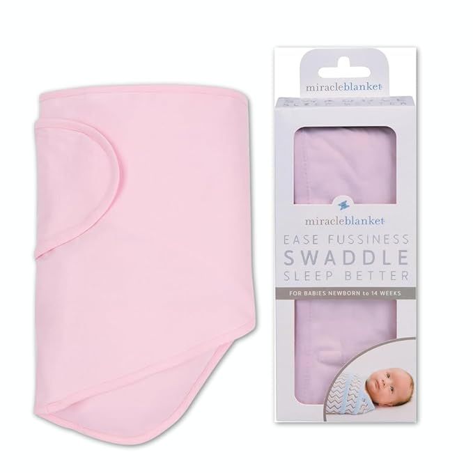 Miracle Blanket Swaddle Wrap - Newborn Essential Baby Blanket - Soft Sleep Sack Ideal for Newborn... | Amazon (US)