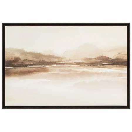 My Texas House Watercolor Landscape Framed Art 36x24 | Walmart (US)