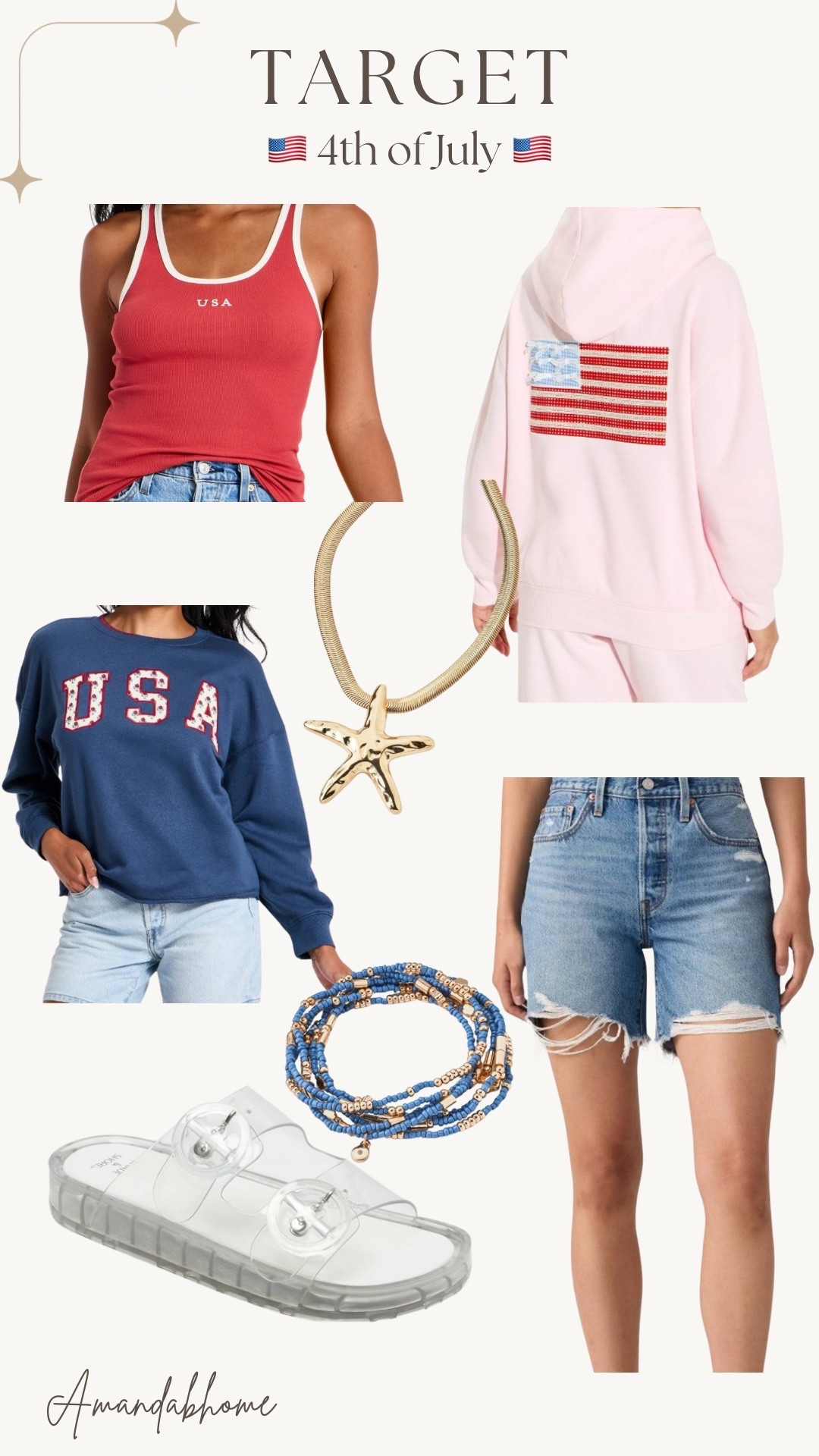4th of July outfits @Target 🇺🇸

#LTKSaleAlert