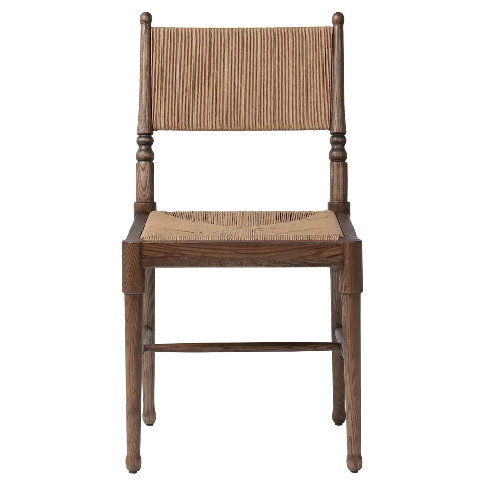 Fayth Antique Walnut Dining Chair | Kathy Kuo Home