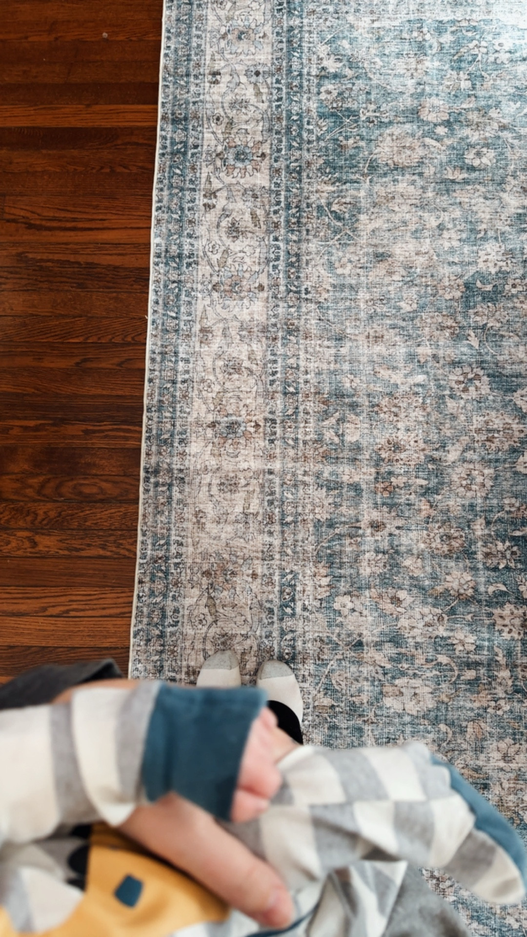 Our new Amazon area rug to help make the living room more cozy this winter  

#LTKFindsUnder100 #LTKHome #LTKSeasonal