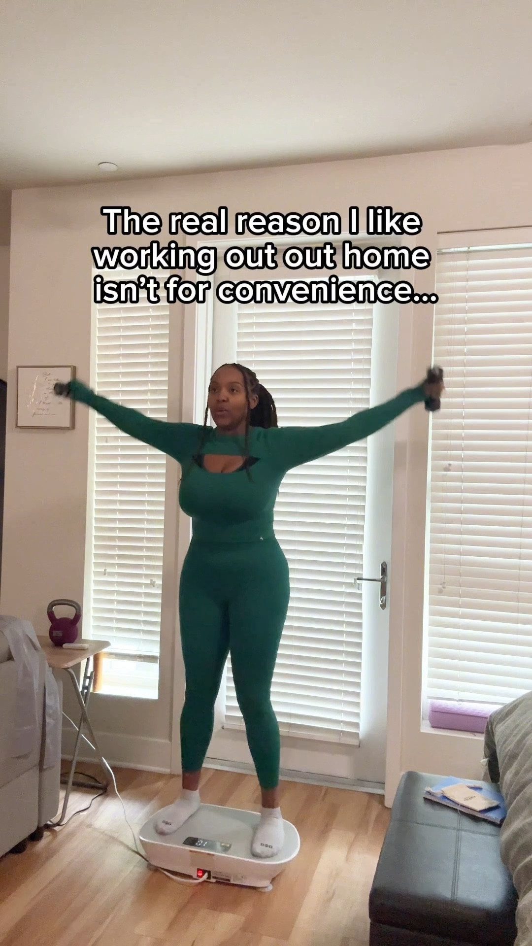 Move your body today! #gymmotivation #fitnessjourney #athomeworkouts #homegym #weightlossjouney 

#LTKActive #LTKfitnessgoals