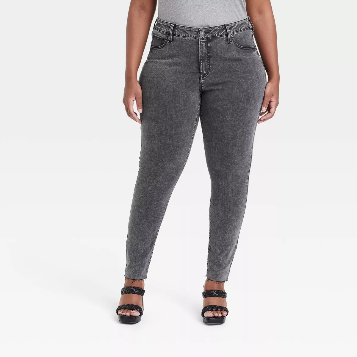 Women's Mid-Rise Skinny Jeans - Ava & Viv™ | Target