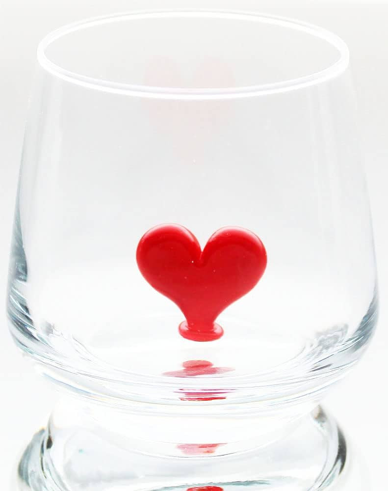 3D Drinking Glass Cup with Cute Animal Inside,Handmade Glass Animal Figurine,Stemless Glass for W... | Amazon (US)