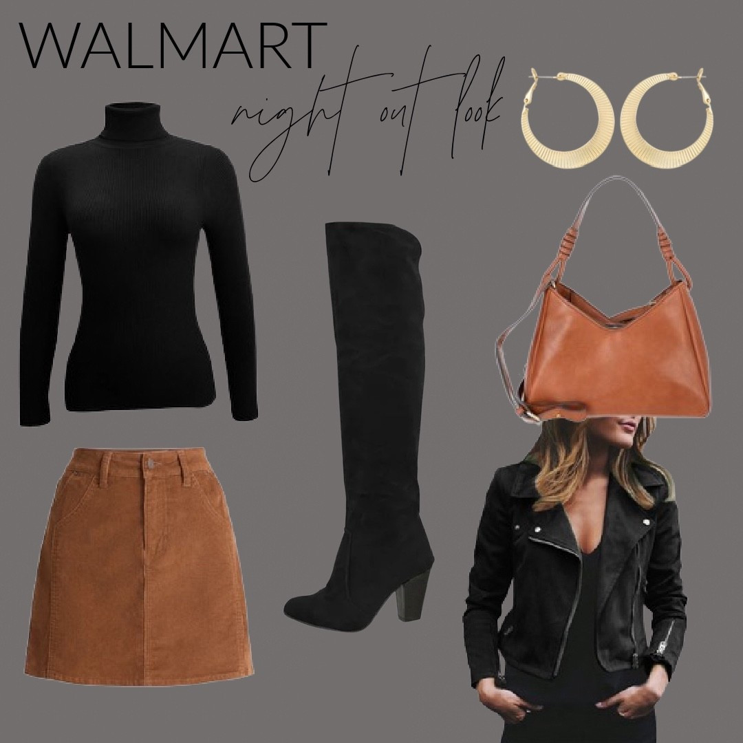 Walmart Night Out Look ✨
This chic + affordable outfit is giving major fall night out vibes! From the sleek faux leather jacket to the tall boots and classic mini skirt, it’s the perfect mix of edgy + timeless. Add the warm brown bag for contrast, and you’ve got a complete look that feels luxe but is totally budget-friendly.

Shop the full Walmart night out look below ⬇️

#WalmartFashion #WalmartStyle #FallOutfitInspo #NightOutStyle #AffordableFashion #LookForLess #FallStyle #OOTN #FallWardrobe #WalmartFinds

#LTKShoeCrush #LTKBeauty #LTKFindsUnder50