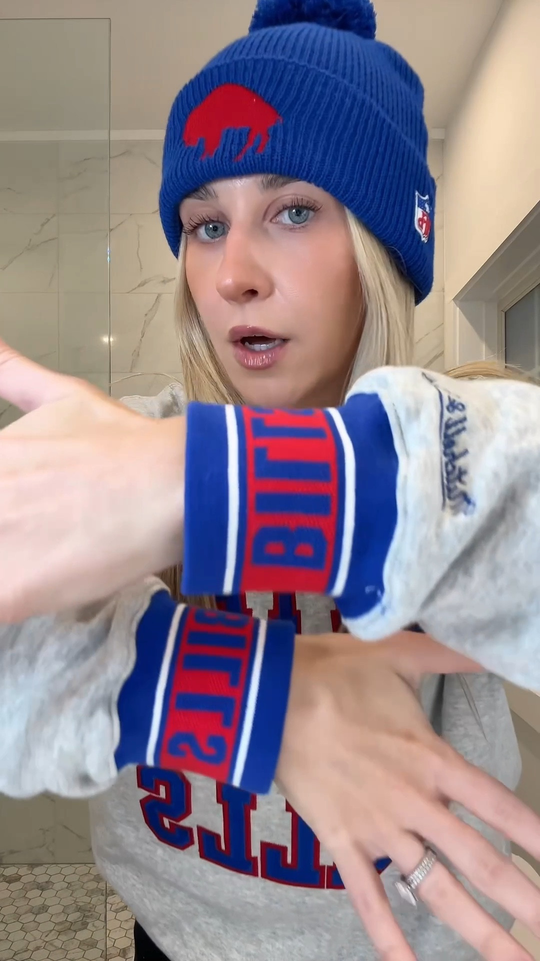 Cutest Buffalo Bills Sweatshirt ❤️💙 

#LTKGiftGuide #LTKHoliday