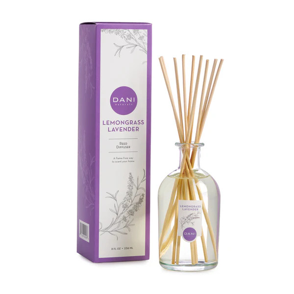 Lemongrass Lavender Reed Diffuser - Large | DANI Naturals