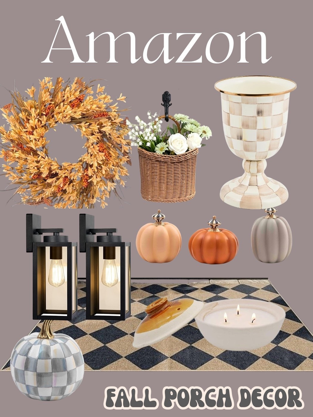 Fall porch finds from Amazon 🍁 Easy, cozy pieces to give your front porch that perfect fall refresh!

Amazon fall porch decor, fall planter, fall outdoor pillows, fall wreath, Halloween porch decor, modern, French country, pottery barn inspired 

#fallporchdecor #falldecor #amazonfinds #amazonhomedecor #fallhome #frontporchdecor #fallinspo #cozyhome #amazonhome

#LTKSeasonal #LTKHome