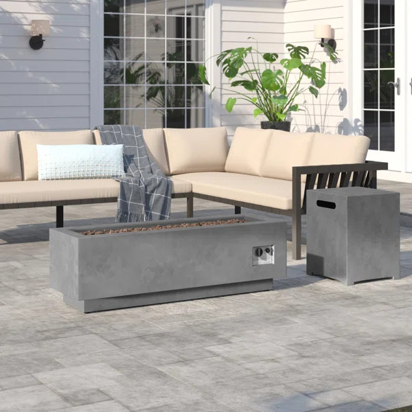 Jair Iron Propane Outdoor Fire Pit | Wayfair North America