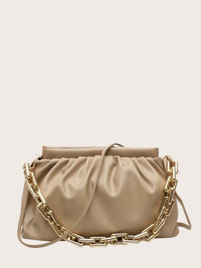 Minimalist Ruched Bag | SHEIN