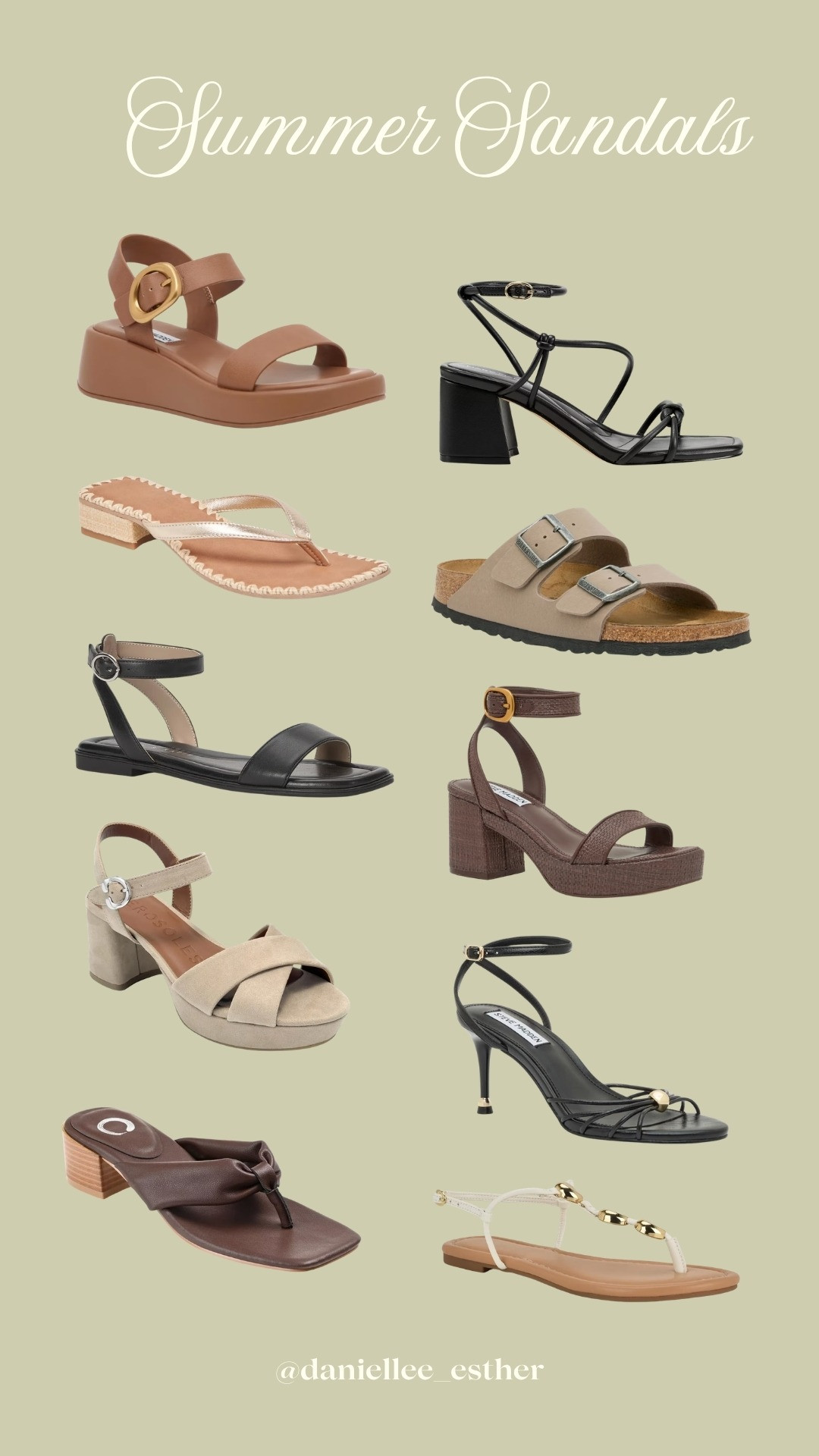 Shop summer sandals on DSW! Here are my picks! 

 #LTKgrwm #LTKootd