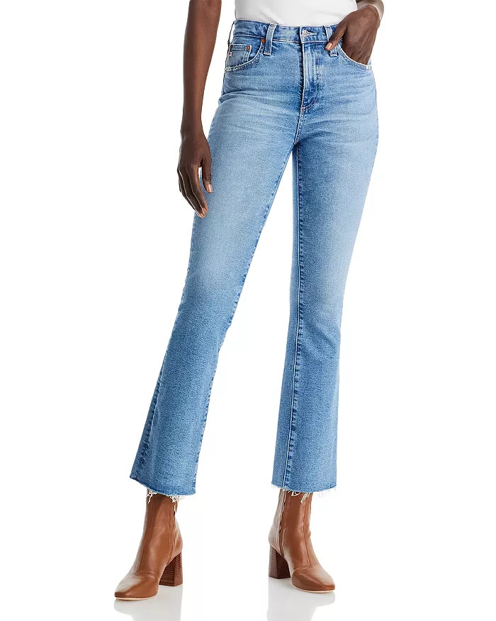 Farrah High Rise Bootcut Jeans in 19 Years Afterglow | Bloomingdale's (US)