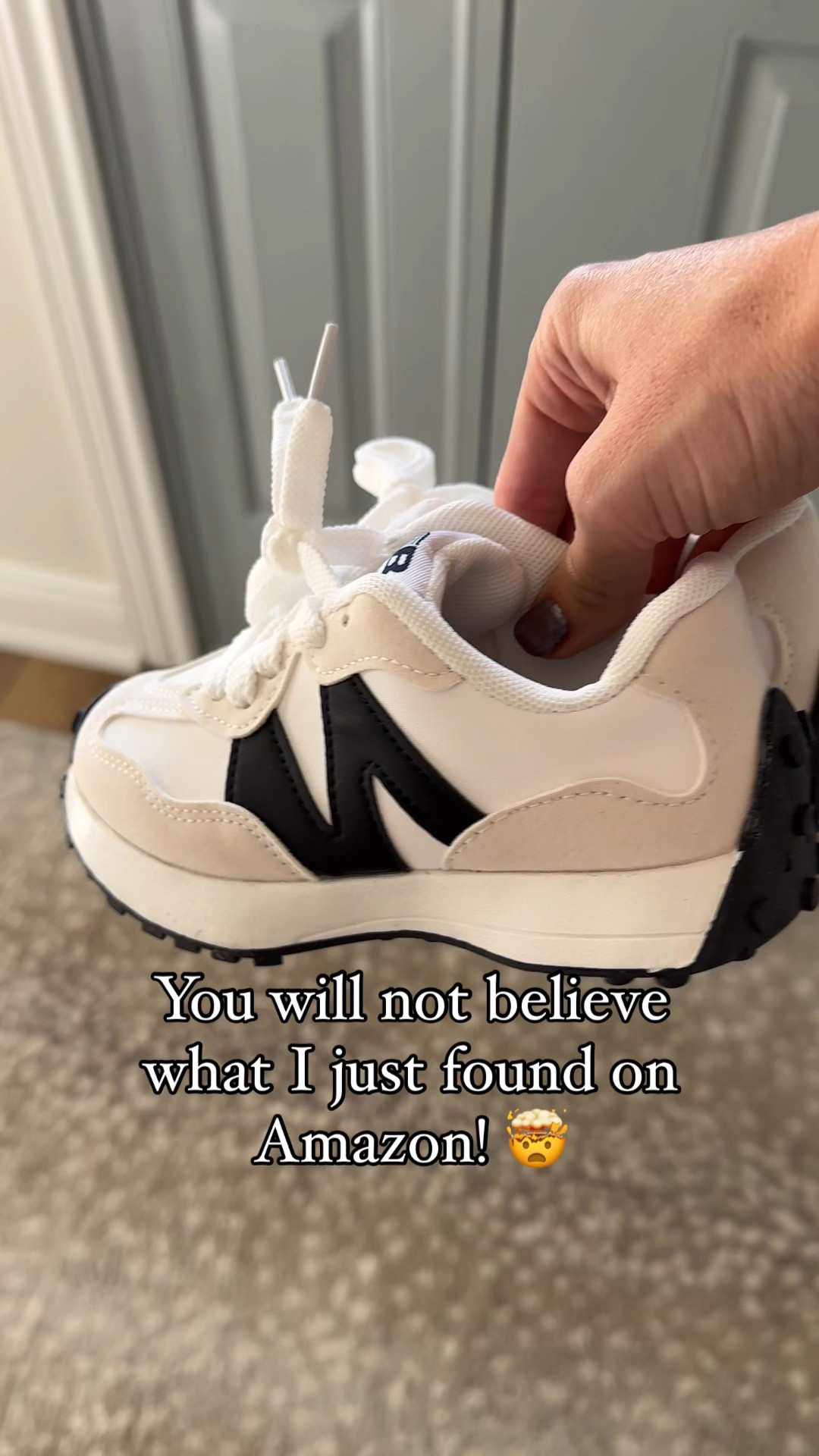 The CUTEST Amazon find: these new balance sneakers look for less TODDLER / little girl shoes!! 💯 great for all the fall outfits. Linking the new balance adult version these are inspired by. 

Kids clothes. Kids shoes. New balance dupe. New balance sneakers. Tennis shoes. Kids sneakers 

#LTKKids #LTKBaby #LTKFindsUnder50