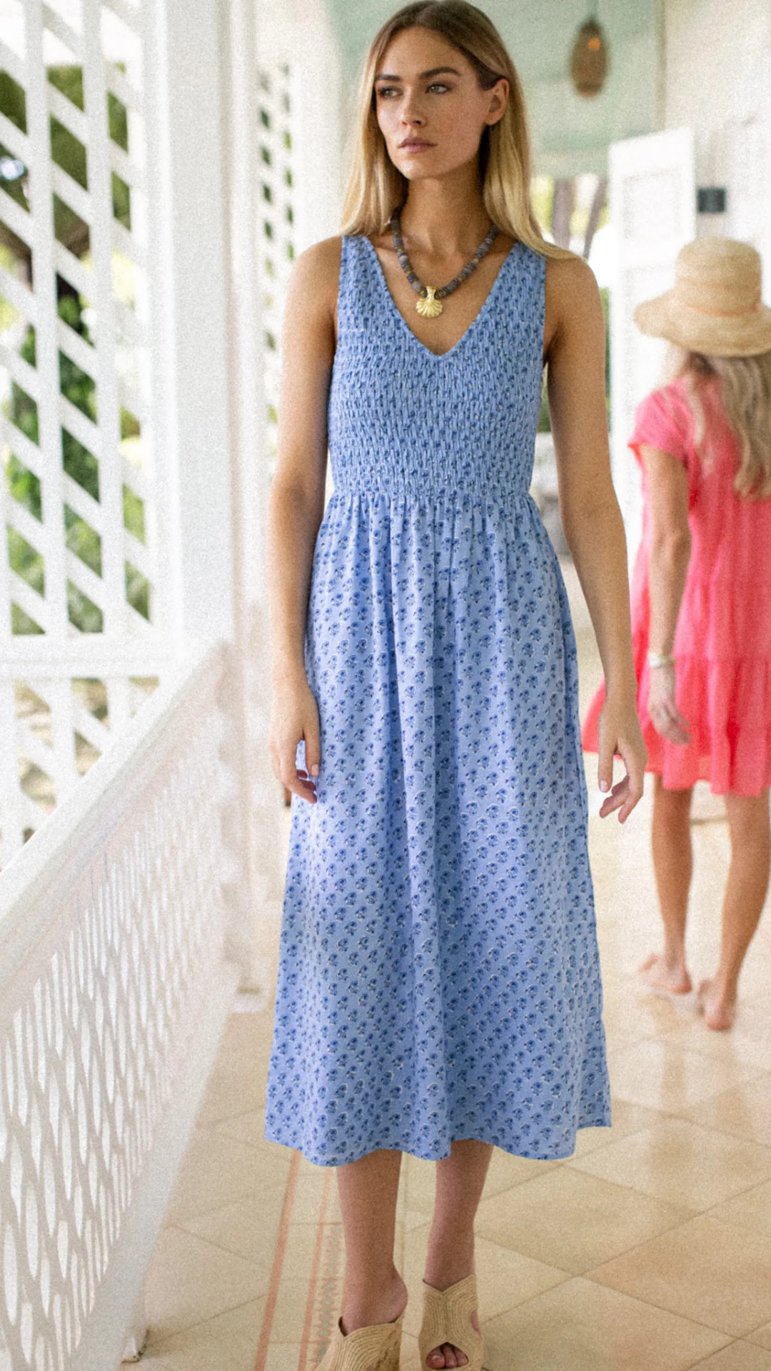 Cora Dress - Atlantic Daisy | Marea
