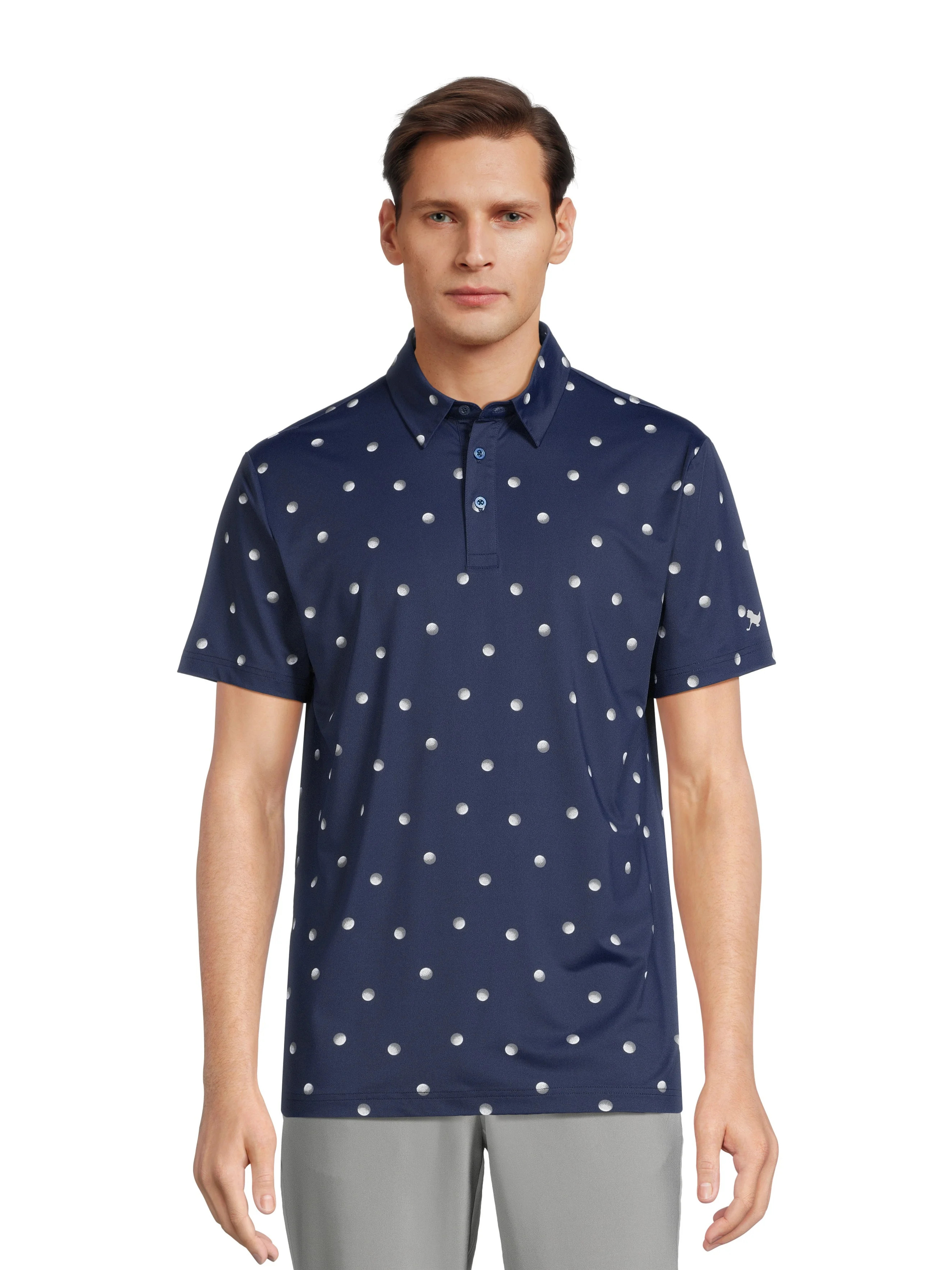 Birdie Bound Men's and Big Men's Golf Polo Shirt, Sizes S-3XL | Walmart (US)