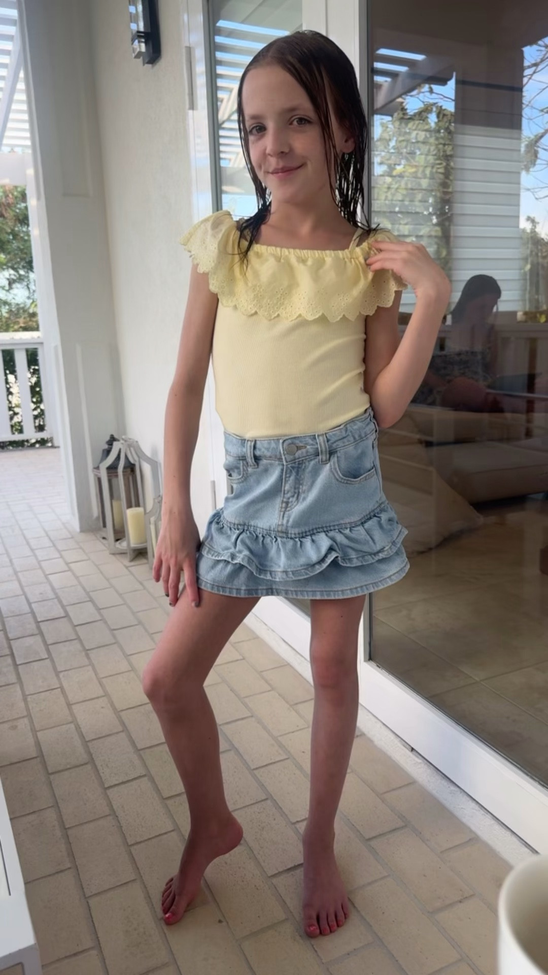 The cutest denim skirt for girls from target! The off the shoulder top also comes in white! 

#LTKTravel #LTKootd #LTKKids