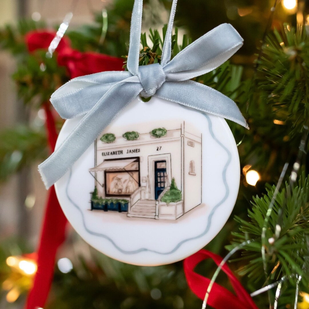 Elizabeth James Parent Trap Ceramic Ornament - Etsy | Etsy (US)