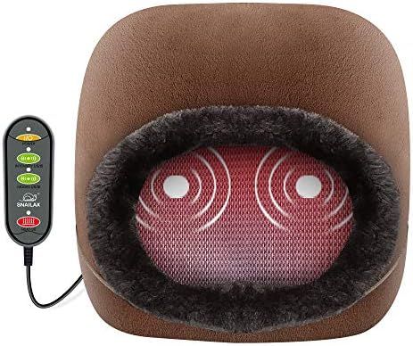 Snailax 3-in-1 Foot Warmer & Back Massager and Foot Massager with Heat, Foot Heater with Vibratio... | Amazon (US)