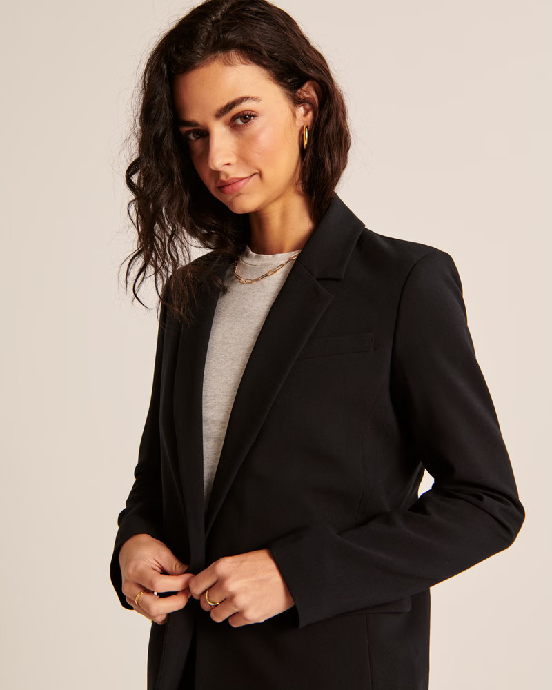Classic Suiting Blazer | Abercrombie & Fitch (US)
