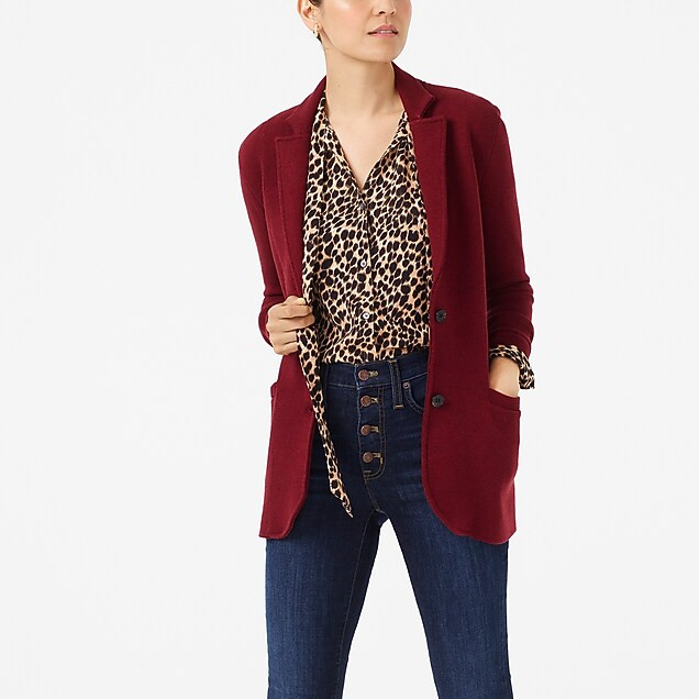 Sweater-blazer | J.Crew Factory
