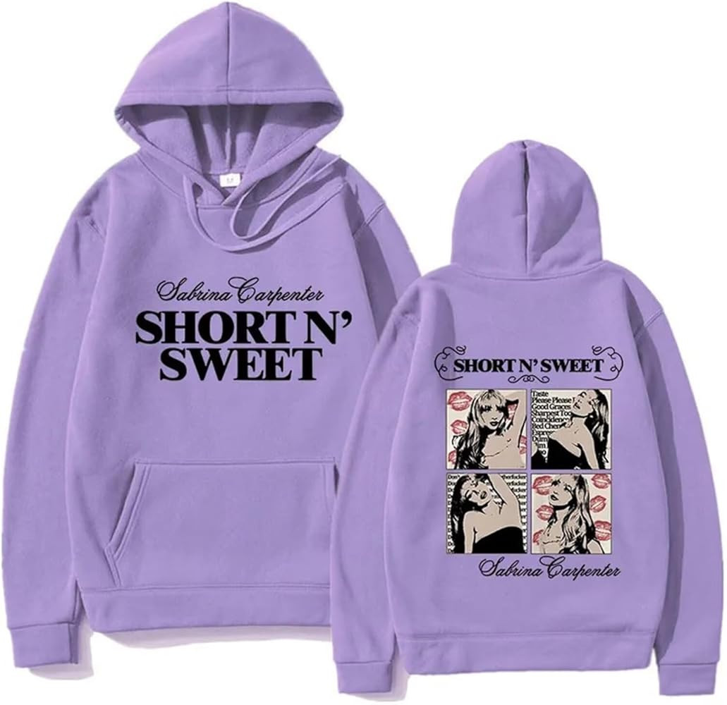 Sabrina Pullover Carpenter Hoody - Hooded Sweatshirts for Men and Women Printed Hoodies | Amazon (US)