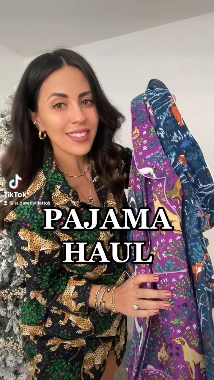Fun printed pajamas— so many different prints and styles. 

#LTKstyletip #LTKGiftGuide