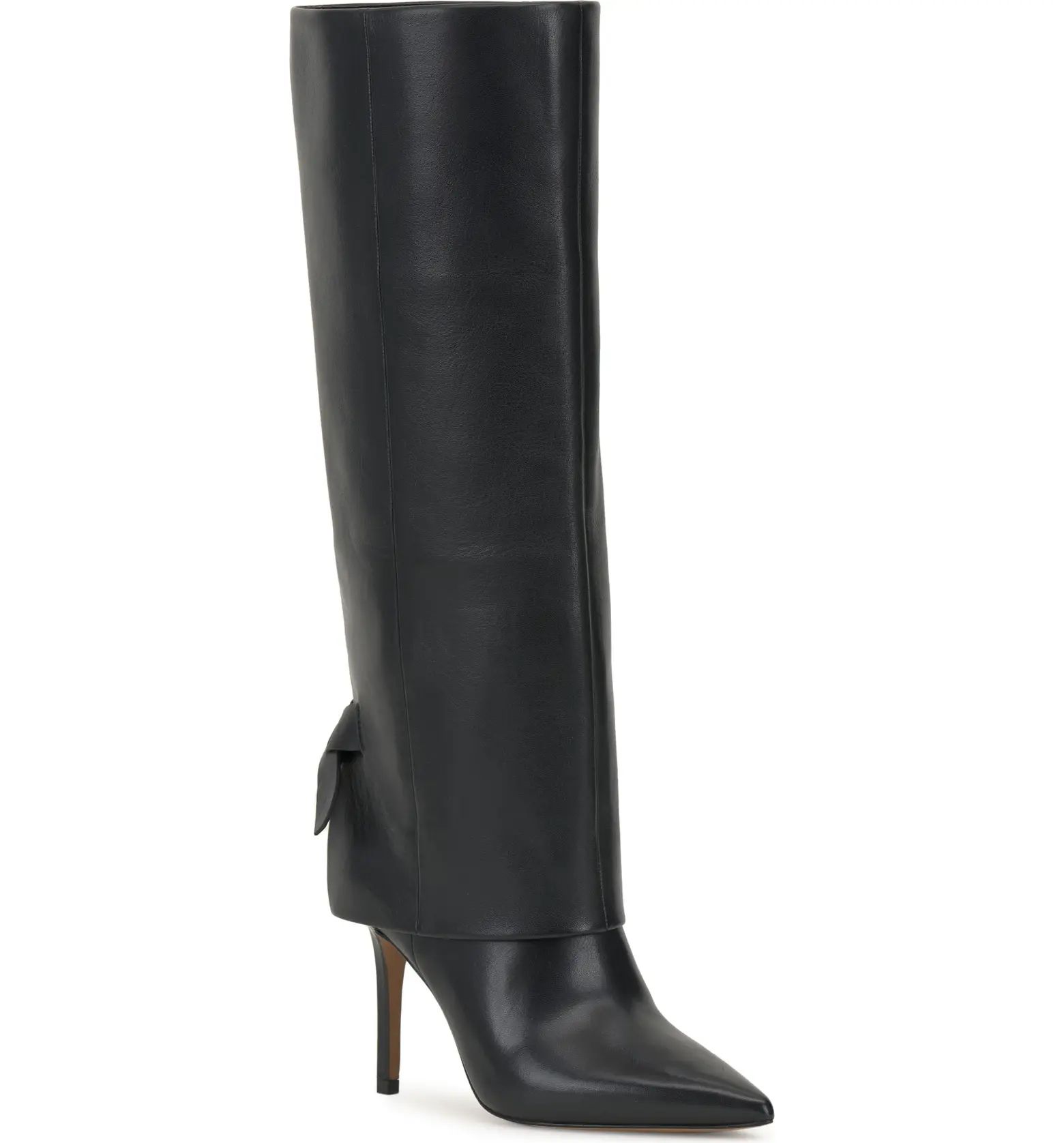 Vince Camuto Kammitie Foldover Pointed Toe Knee High Boot (Women) | Nordstrom | Nordstrom