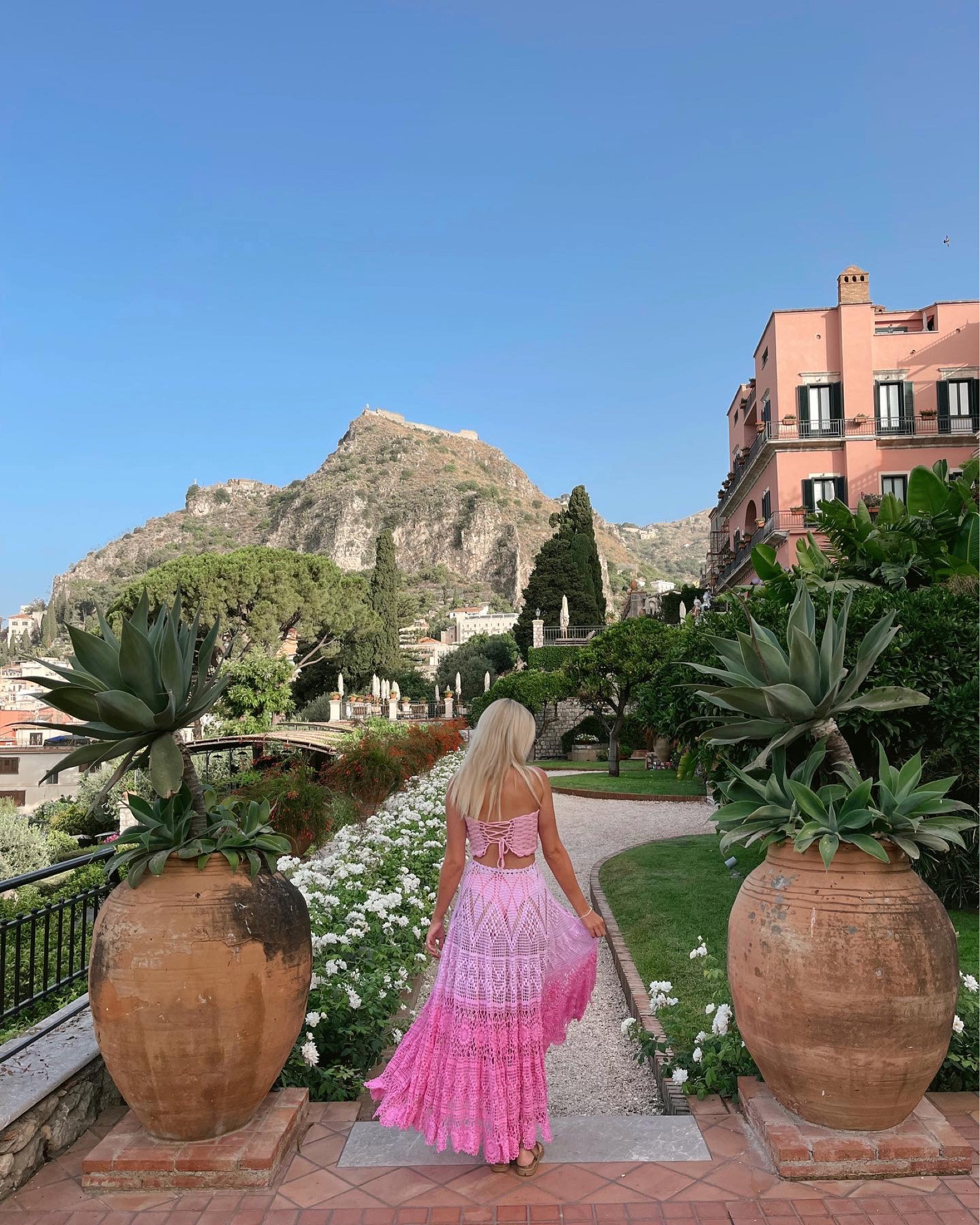 Revolve summer two piece set / swimsuit cover up 