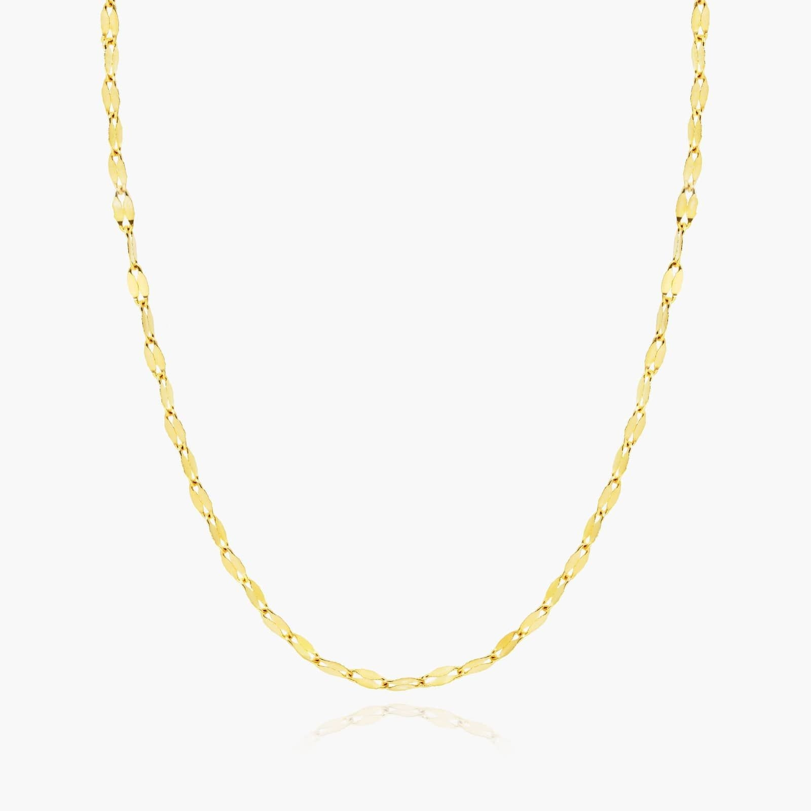 14K Yellow Gold 1.45mm Forzentina Chain Necklace - 18 inches-95269i180y14 | JamesAllen
