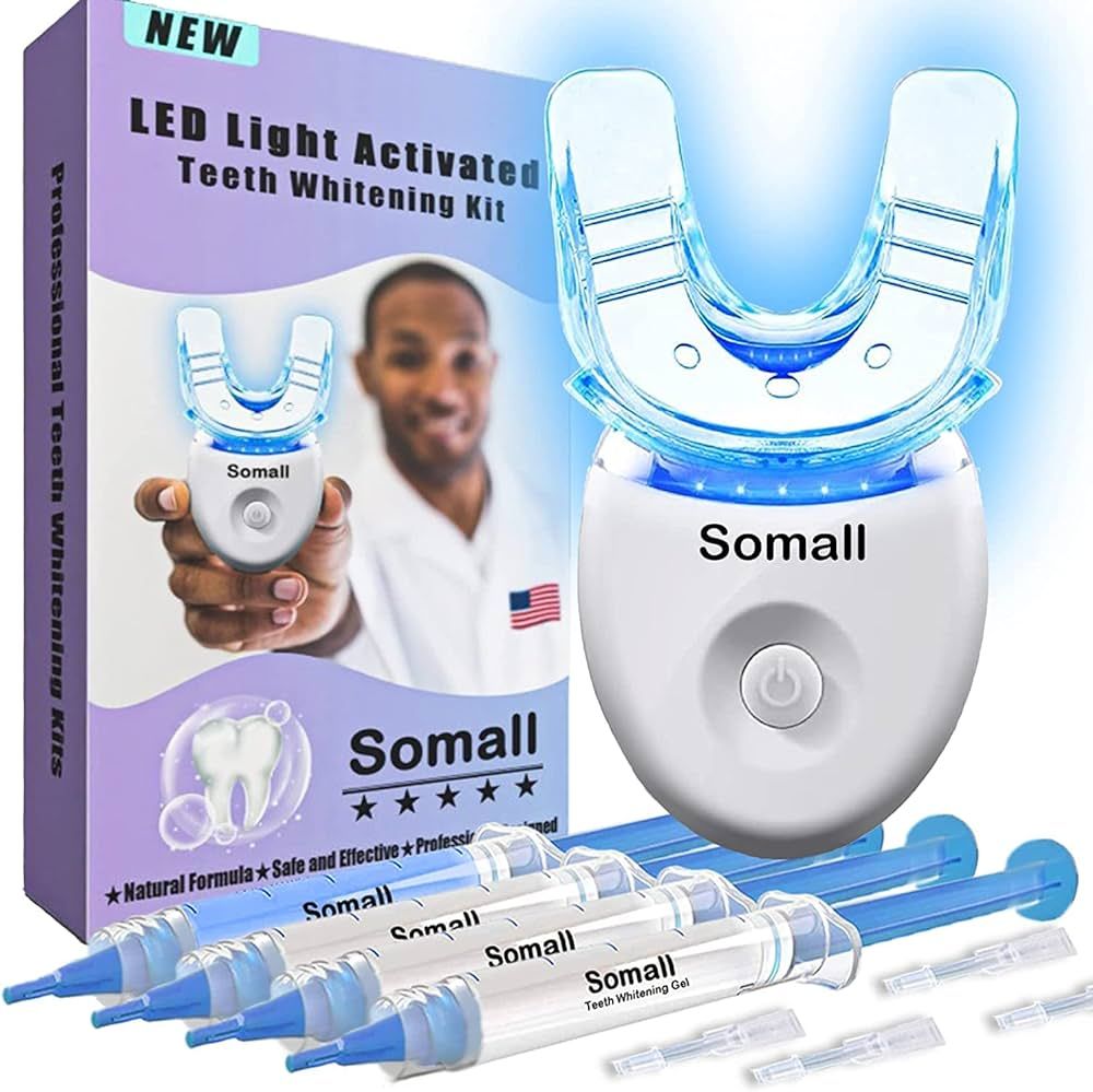 Somall Teeth Whitening LED Accelerator Lights Kit, More Dentist Recommended Professional Teeth Wh... | Amazon (US)
