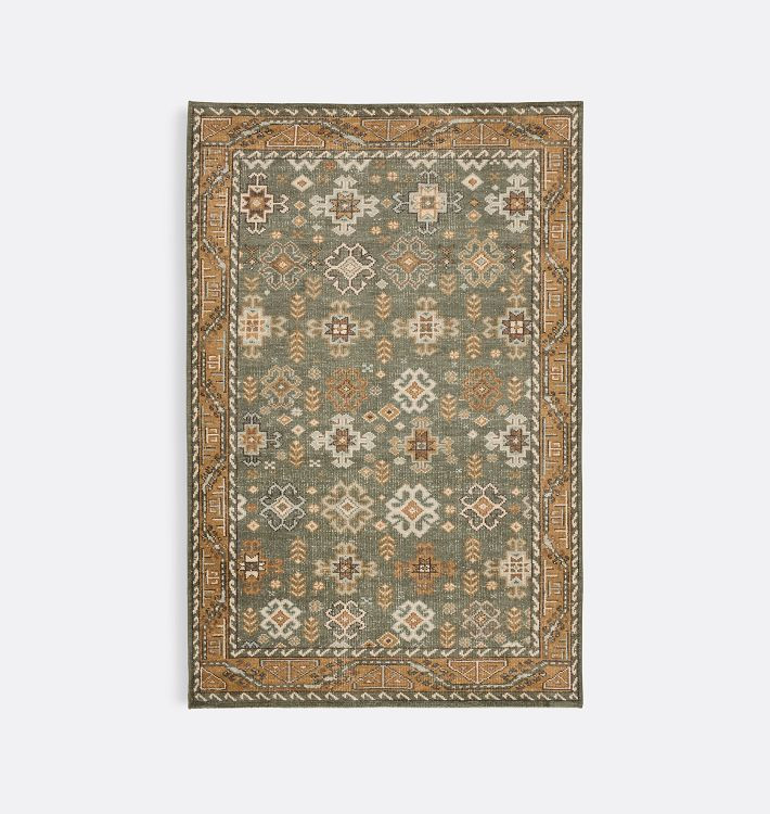 Sorrel Hand-Knotted Rug | Rejuvenation