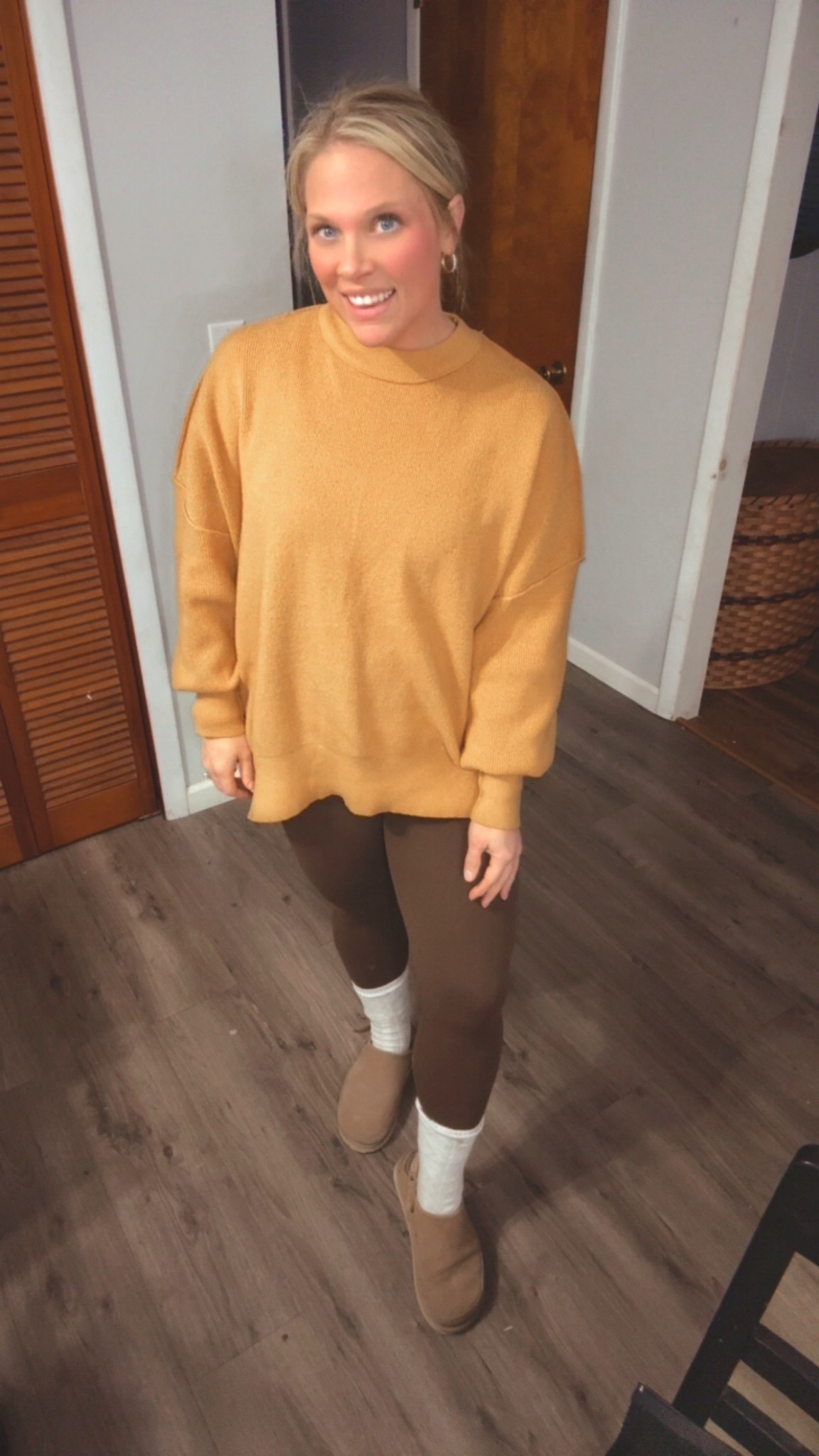 It was an oversized sweater kind of day. 

#LTKmomlife #LTKdayinmylife #LTKootd