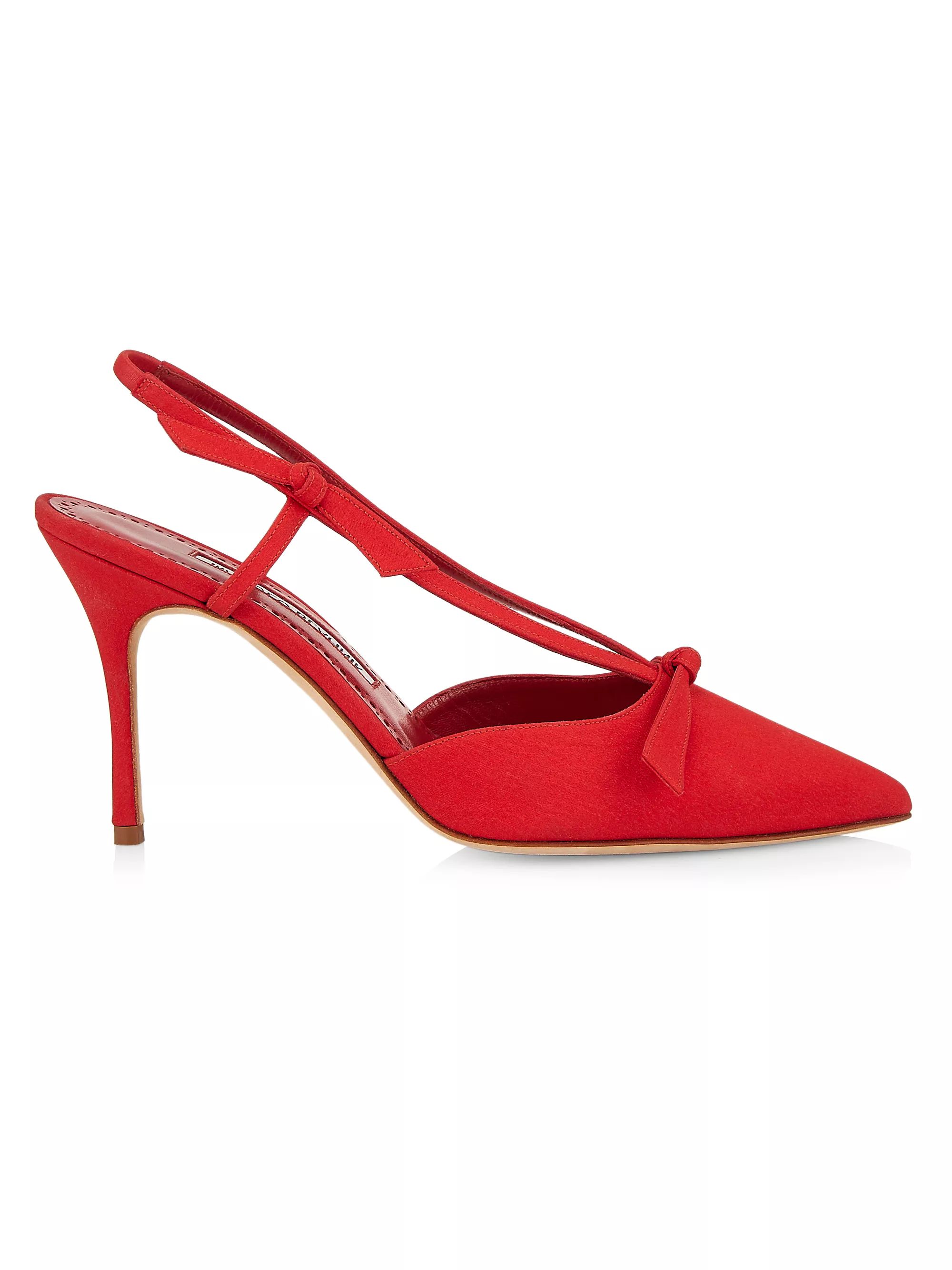 Cornita 90MM Bow Slingback Pumps | Saks Fifth Avenue