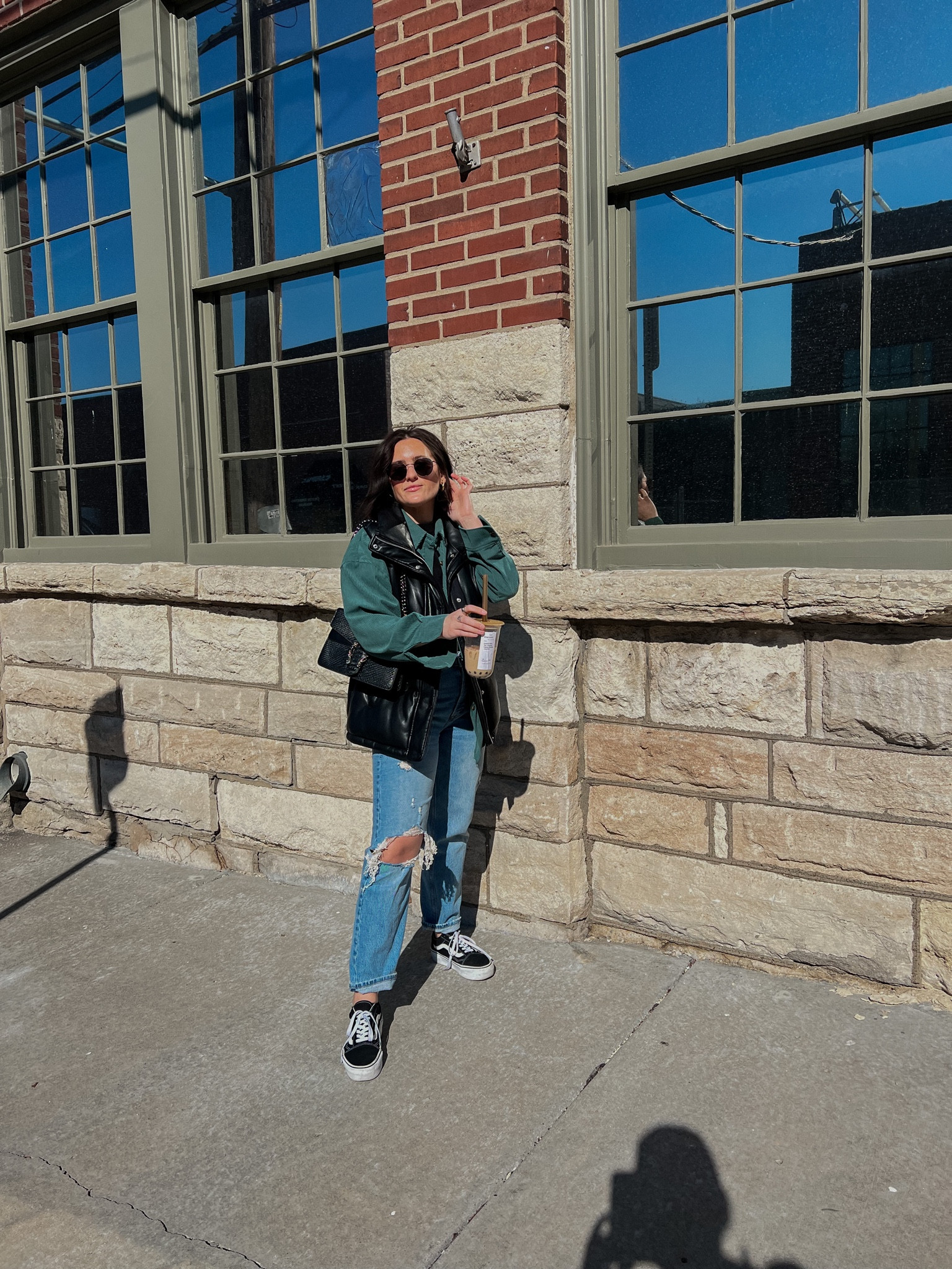 Layers for spring 💚

Spring outfit, outfit ideas, dad jeans, relaxed jeans, platform vans, leather vest, puffer vest, corduroy shacket, amazon finds, amazon bags, amazon fashion, casual style

#LTKSeasonal #LTKstyletip #LTKunder50