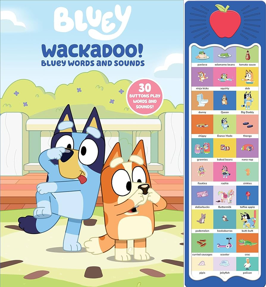 Bluey: Wackadoo! Bluey Words and Sounds Sound Book | Amazon (US)