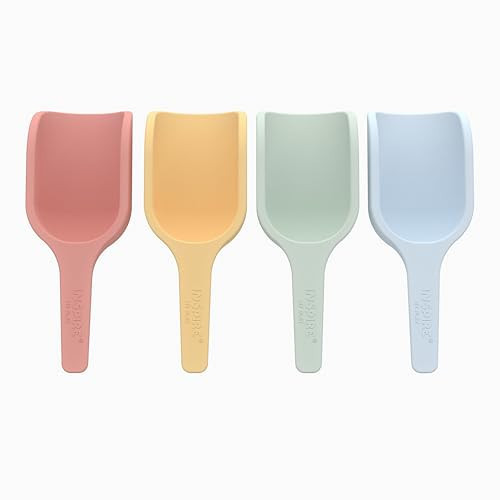 Inspire My Play - 4 x Mini Silicone Scoops - Perfect for Sensory PlayTray - Sensory Bin Accessories - Special Education Classroom Supplies - Montessori Education Toys - Multi-Purpose Shovel | Amazon (US)