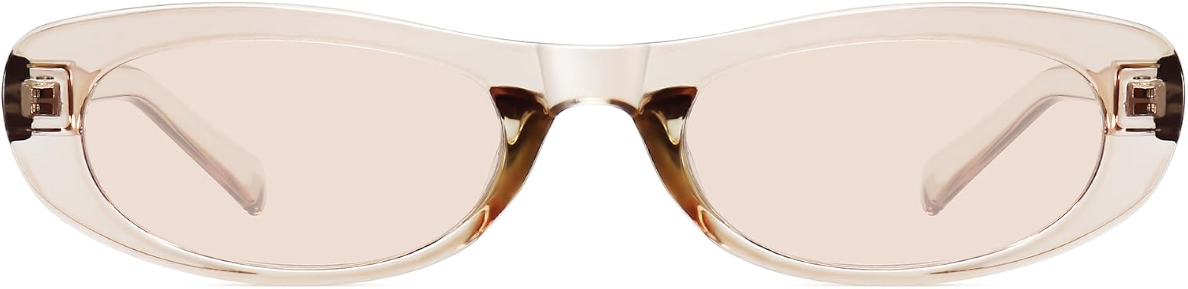 STORYCOAST Narrow Retro Oval Sunglasses for Women Men Fashion Small Frame Sun Glasses 90s Vintage... | Amazon (US)