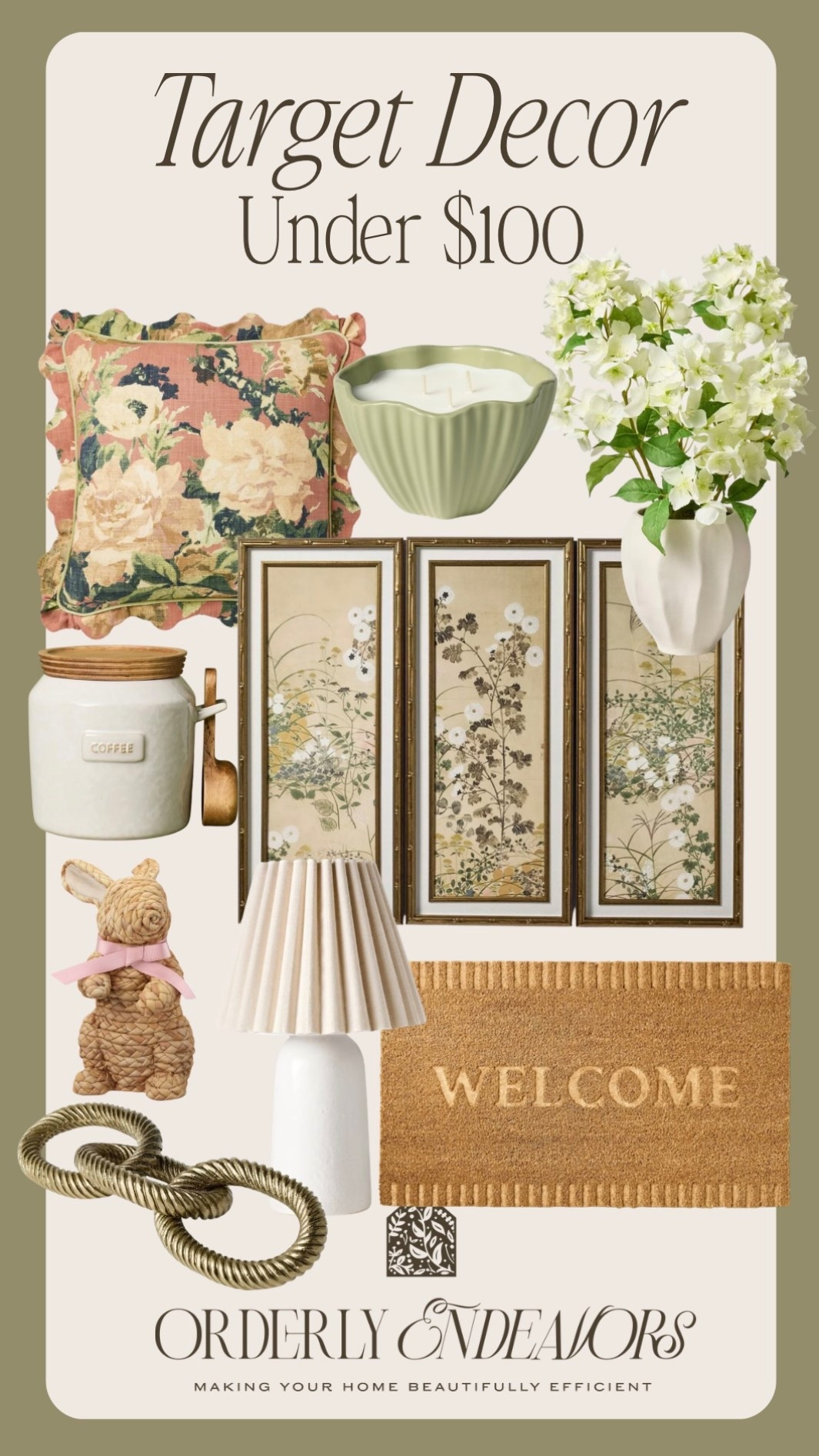 Target decor under $100

#LTKSaleAlert #LTKHome #LTKSeasonal