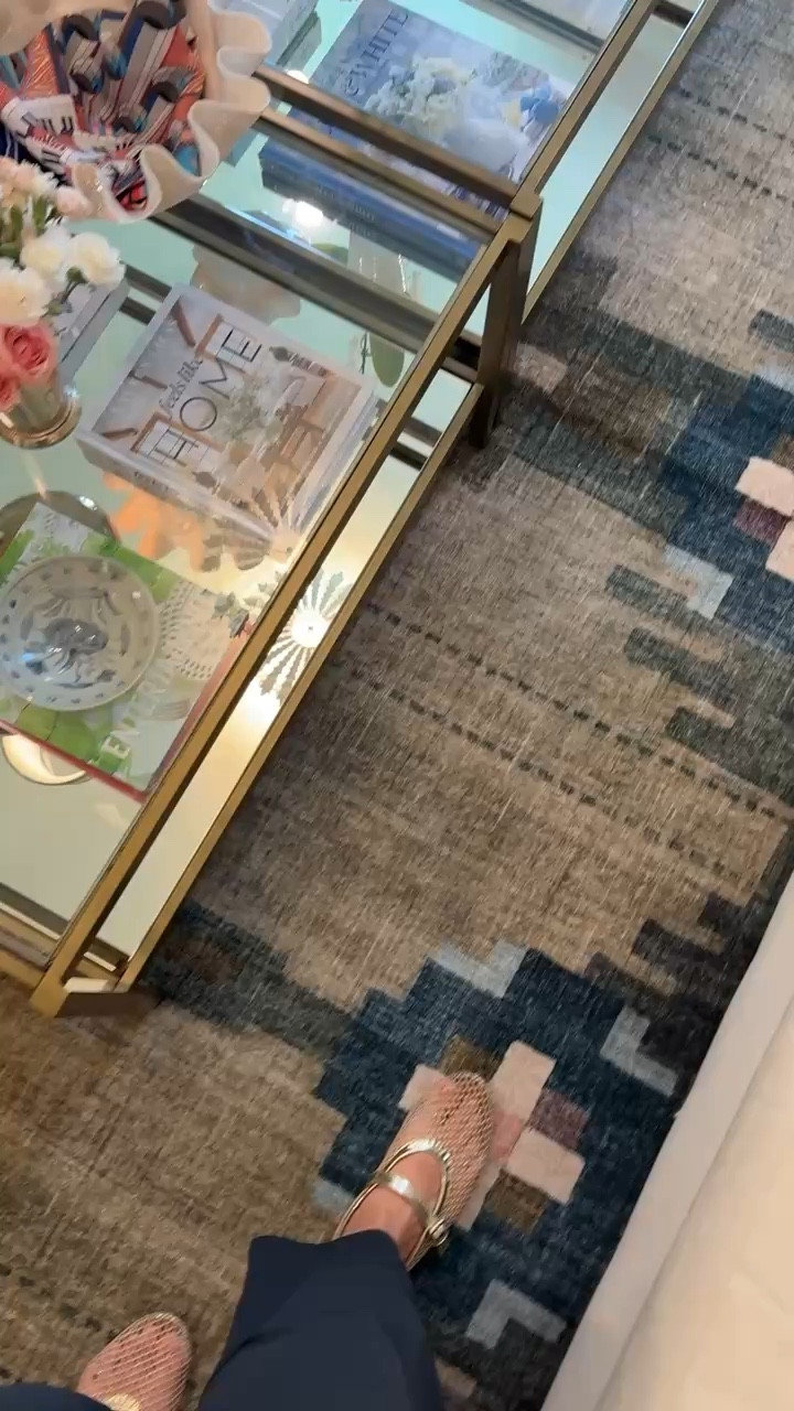 Love this rug in our living room. Green and blue accents, green and blue rug, coffee table, classic home, classic decor, classic colonial, white couch styling, living room decor on a budget

#LTKHome