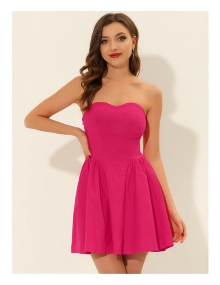 Strapless dress from Target! 🎯 It also comes in more colors! 😍 #TargetCircleWeek #Sale 

#LTKfindsunder50 #LTKstyletip #LTKxTarget