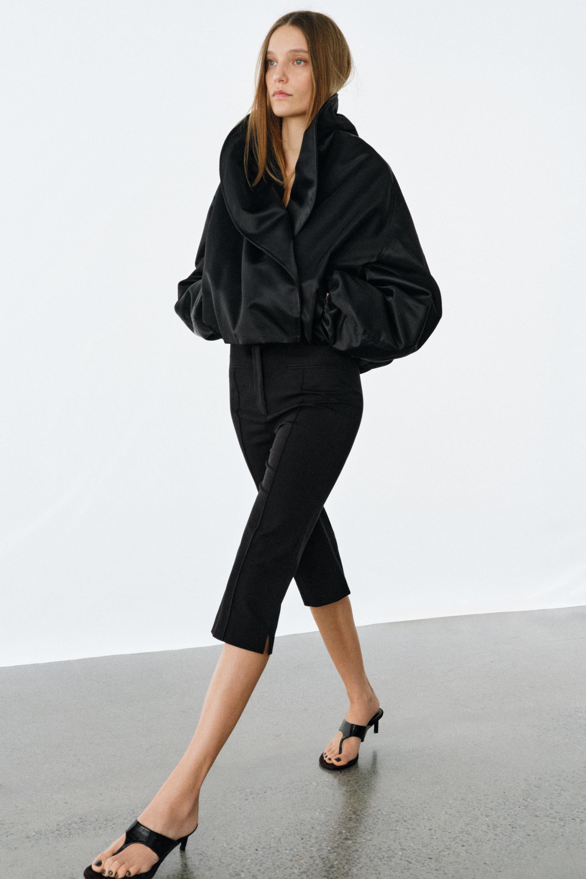 ZW COLLECTION PADDED BOMBER JACKET | Zara US