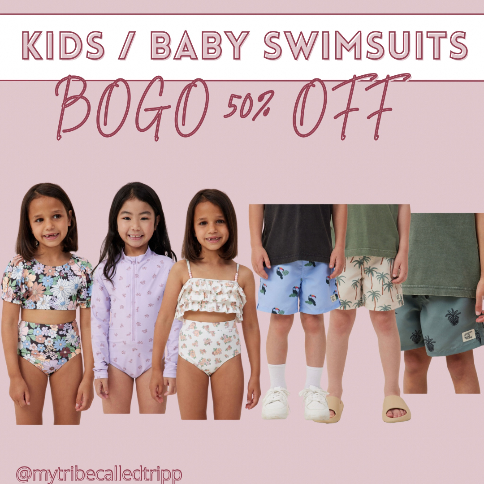 SO many cute styles for little and big kids alike! 
BOGO swimsuits / kids swimsuits / baby swimsuits/ toddler swimsuits / summer 2024 / toddler fashion / baby fashion / little boys swim / little girls swim 

#LTKbaby #LTKsalealert #LTKkids