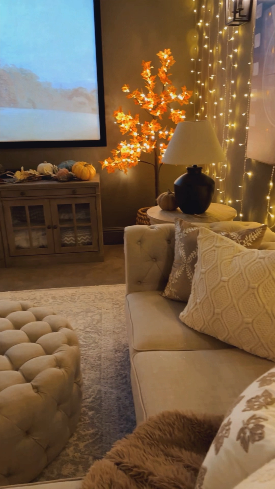 Media room fall makeover 

#LTKSeasonal #LTKhome