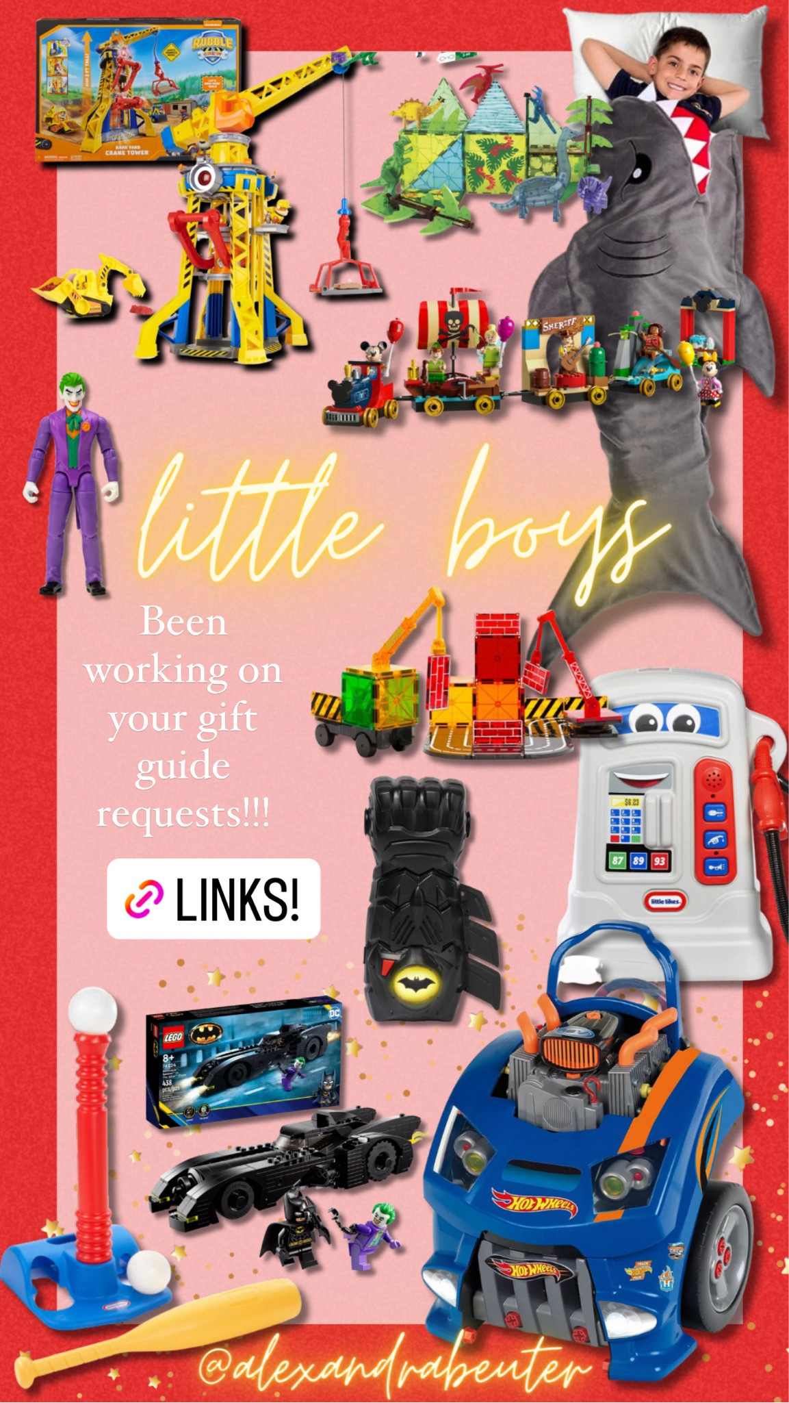 Little boy gift guide! What to buy little boys // kids gift guide // boys gift guide // toys gift guide // 4 year old gift guide // little kid gift guide // Batman // cars // toys // Christmas toys 

#LTKGiftGuide #LTKHoliday #LTKCyberWeek