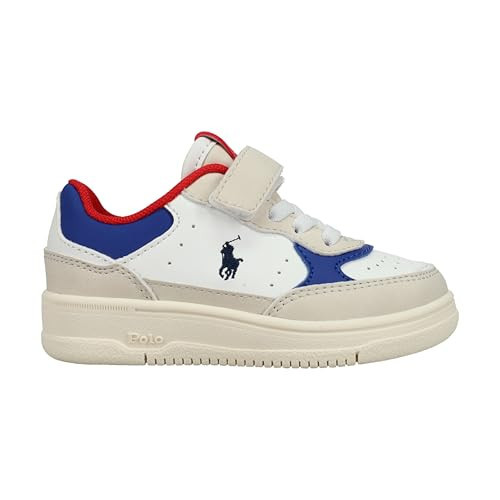 POLO RALPH LAUREN, Boys, Masterscourt II PS (Little Kid), White Camo Multi, 13, Medium | Amazon (US)