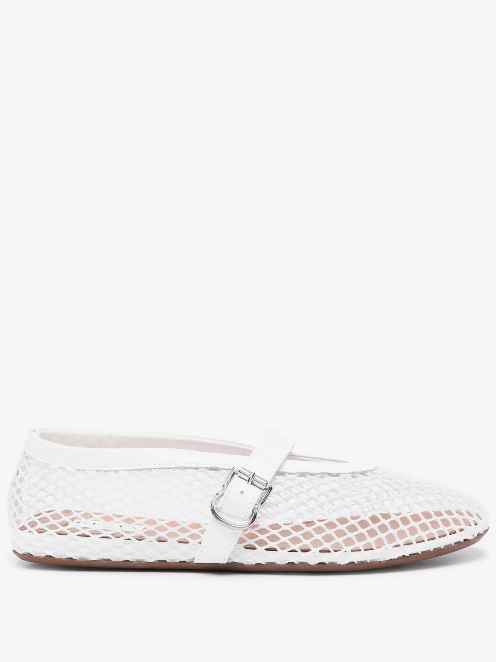 Fishnet ballerina shoes | Farfetch Global